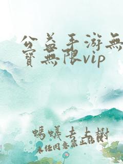 公益手游无限元宝无限vip