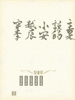 穿越小说主角叫李辰安的是什么小说