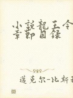 小说龙王令最新章节目录