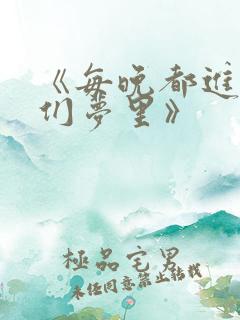 《每晚都进男神们梦里》