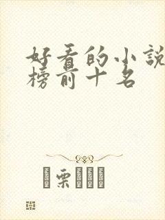 好看的小说排行榜前十名