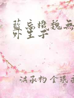 蓝忘机魏无羡番外生子