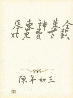 辰东神墓全本txt免费下载