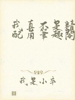 我真不是精灵文配角笔趣阁作文