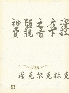 神堕之夜漫画免费观看下拉式漫画最新章节