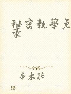 秘密教学免费子豪
