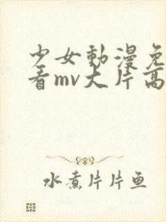 少女动漫免费观看mv大片高清动漫