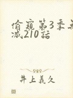 偷窥第3季无删减210话