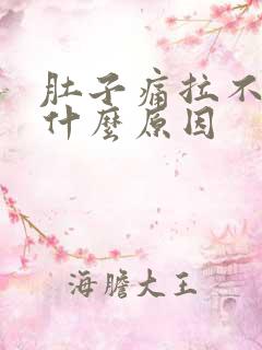 肚子痛拉不出尿什么原因