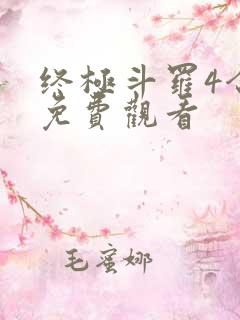 终极斗罗4合集免费观看