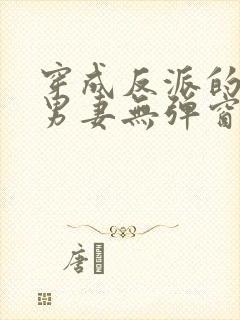 穿成反派的炮灰男妻无弹窗