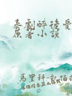 泰剧醉后爱上你原著小说