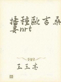 播种欧吉桑与人妻nrt