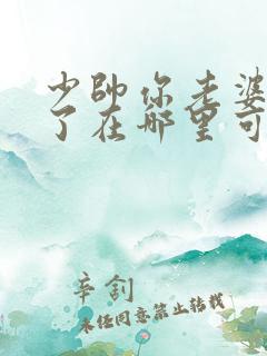 少帅你老婆又跑了在哪里可以免费全部看