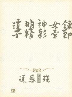 琼明神女录裴仙子精彩章节