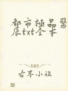 都市极品医神叶辰txt全本