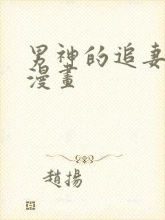 男神的追妻指南漫画