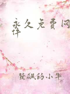 永久免费网站软件