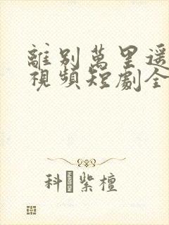 离别万里遥无期视频短剧全集