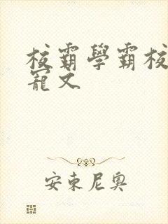 校霸学霸校园甜宠文