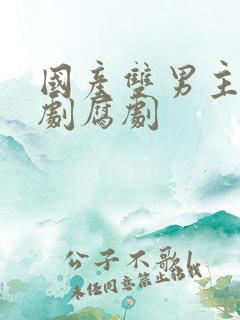 国产双男主电视剧腐剧