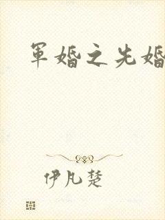 军婚之先婚后爱