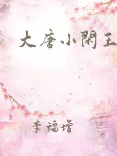 大唐小闲王李宽