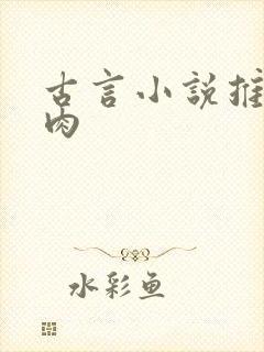 古言小说推荐 肉