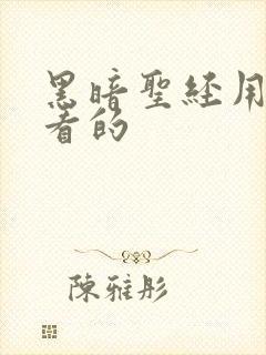 黑暗圣经用什么看的