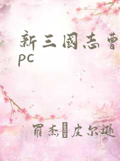 新三国志曹操传pc