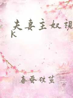 夫妻主奴视频vk