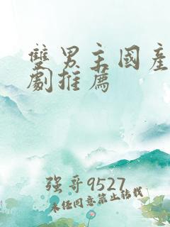 双男主国产电视剧推荐