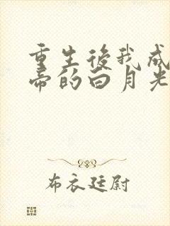 重生后我成了皇帝的白月光的小说