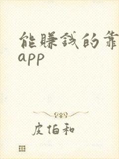 能赚钱的靠谱的app