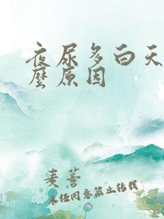 夜尿多白天少什么原因