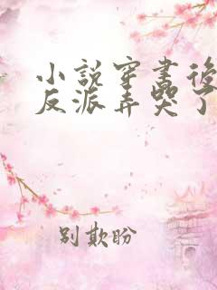 小说穿书后我把反派弄哭了