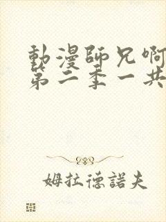 动漫师兄啊师兄第二季一共多少集