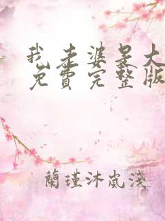 我老婆是大明星免费完整版