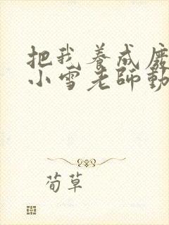 把我养成废人的小雪老师动漫在线观看