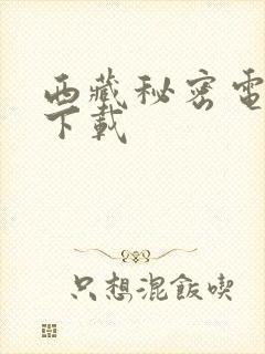 西藏秘密电视剧下载