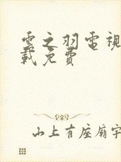 云之羽电视剧下载免费