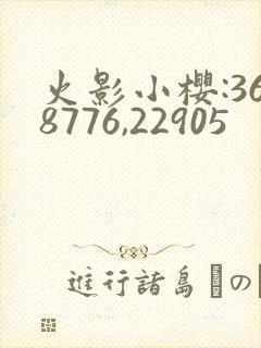 火影小樱:368776,22905