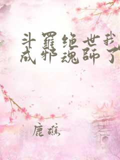 斗罗绝世我怎么成邪魂师了