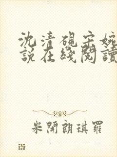 沈清砚宋婉莹小说在线阅读