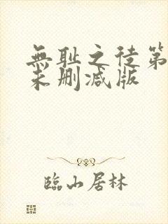 无耻之徒第四季未删减版