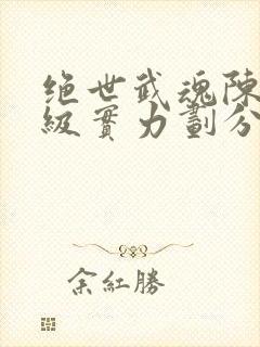 绝世武魂陈枫等级实力划分