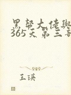 黑帮大佬与我的365天第三部