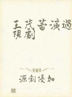 王茂蕾演过的电视剧