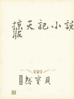 掠天记小说免费版