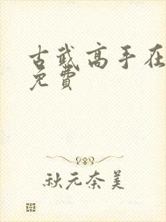 古武高手在都市免费